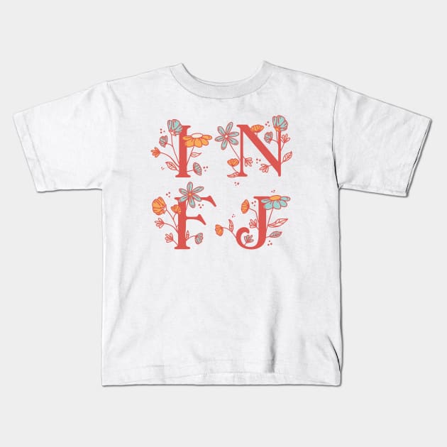 INFJ Kids T-Shirt by krimons